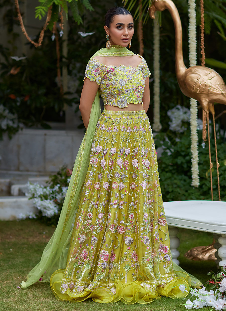 kiwi lengha choli