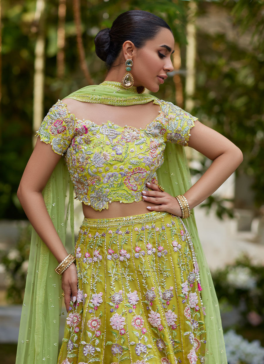 kiwi lengha choli