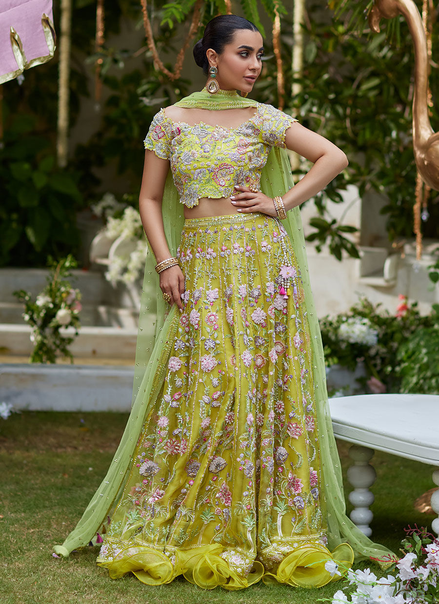kiwi lengha choli