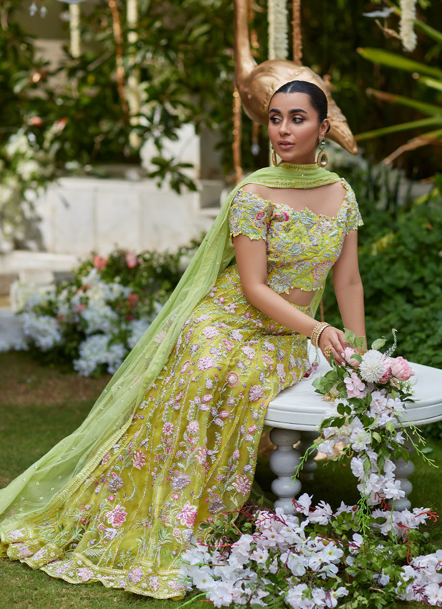 kiwi lengha choli