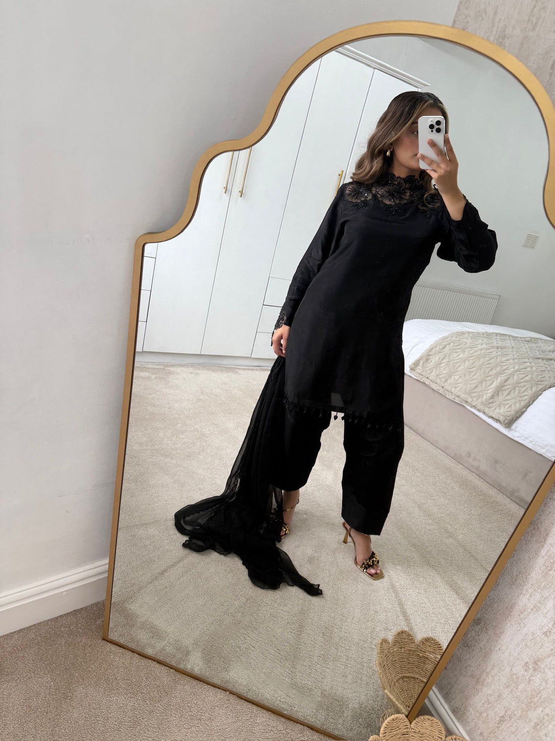 Black Farshi Shalwar