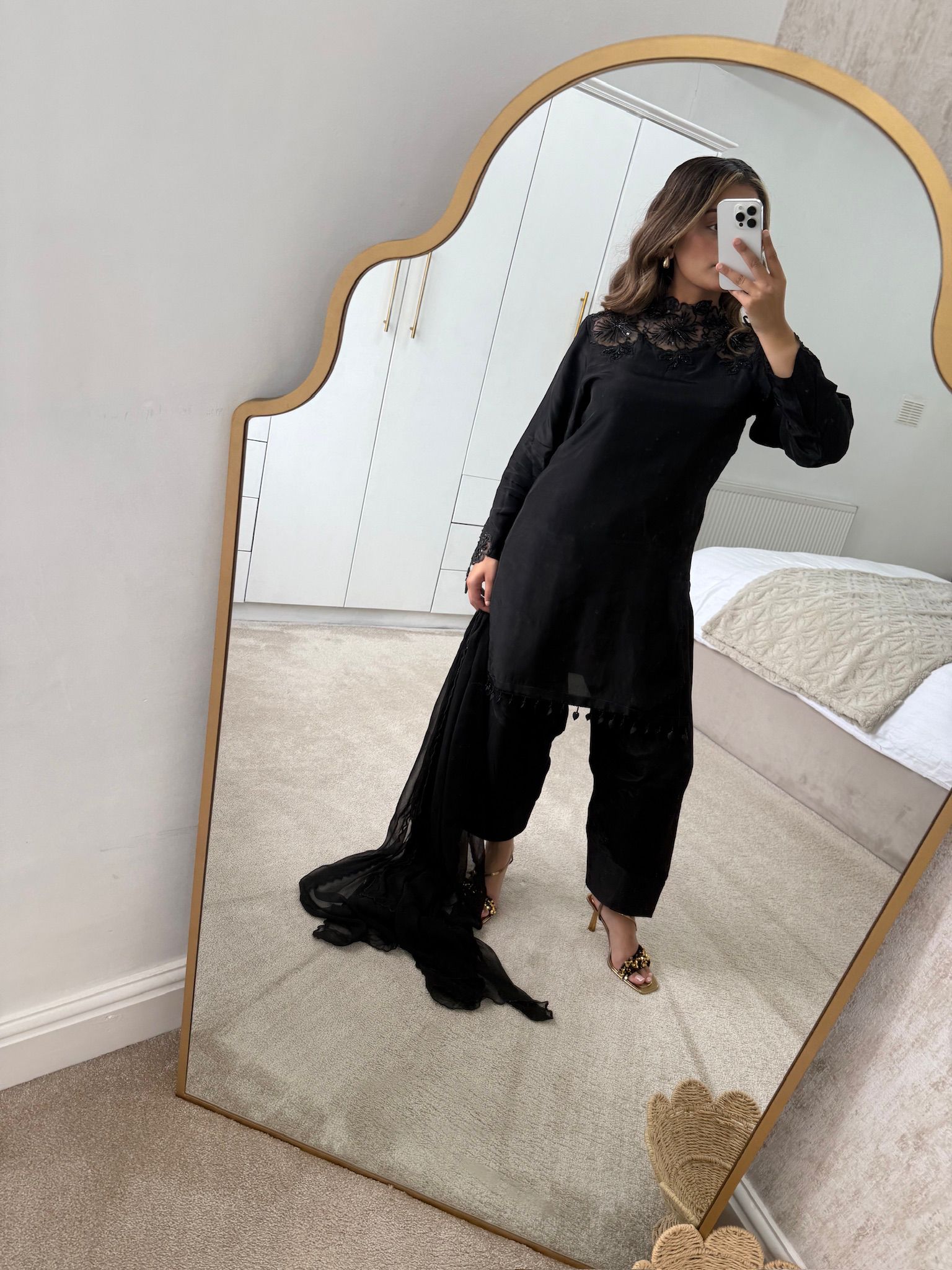 Black Farshi Shalwar