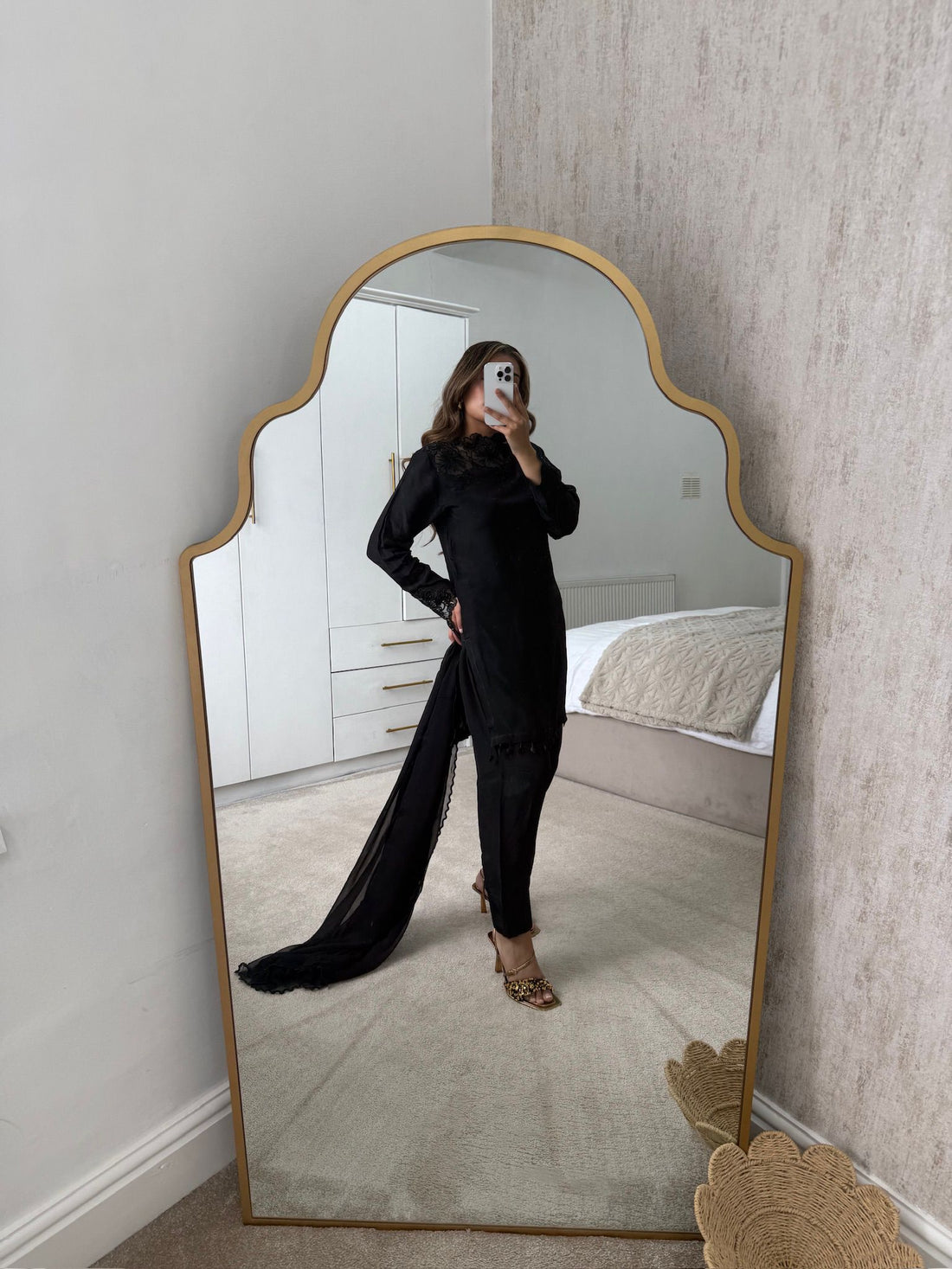 Black Farshi Shalwar
